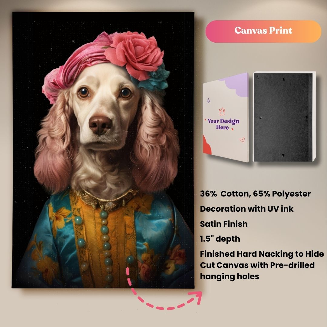 Duchess of Blossoms Portrait