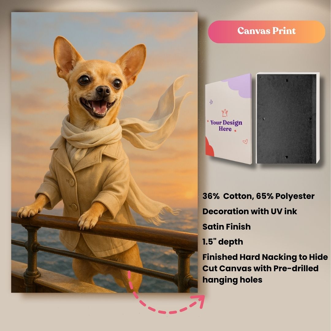 My Pet Will Go On Portrait