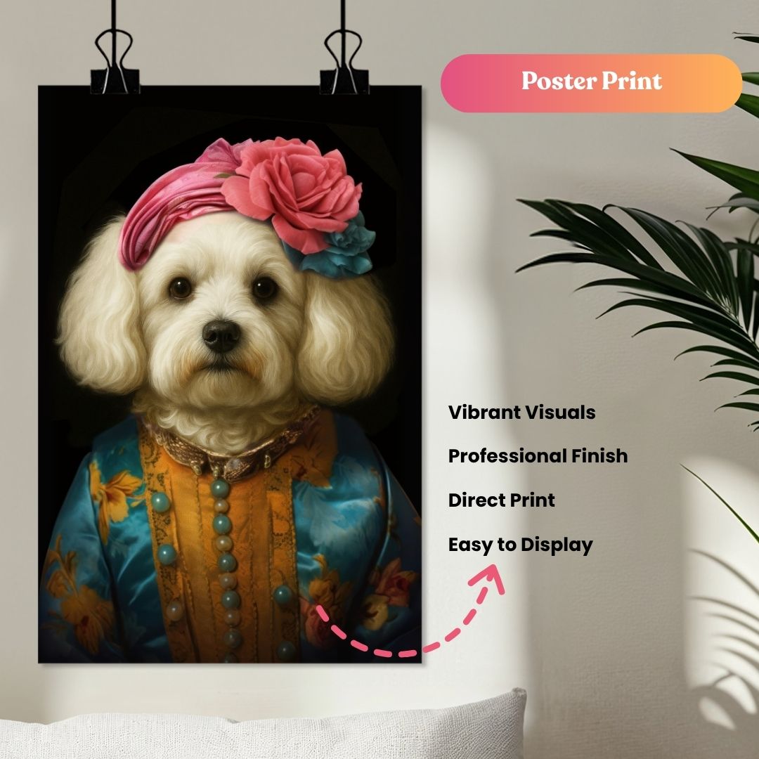 Duchess of Blossoms Portrait