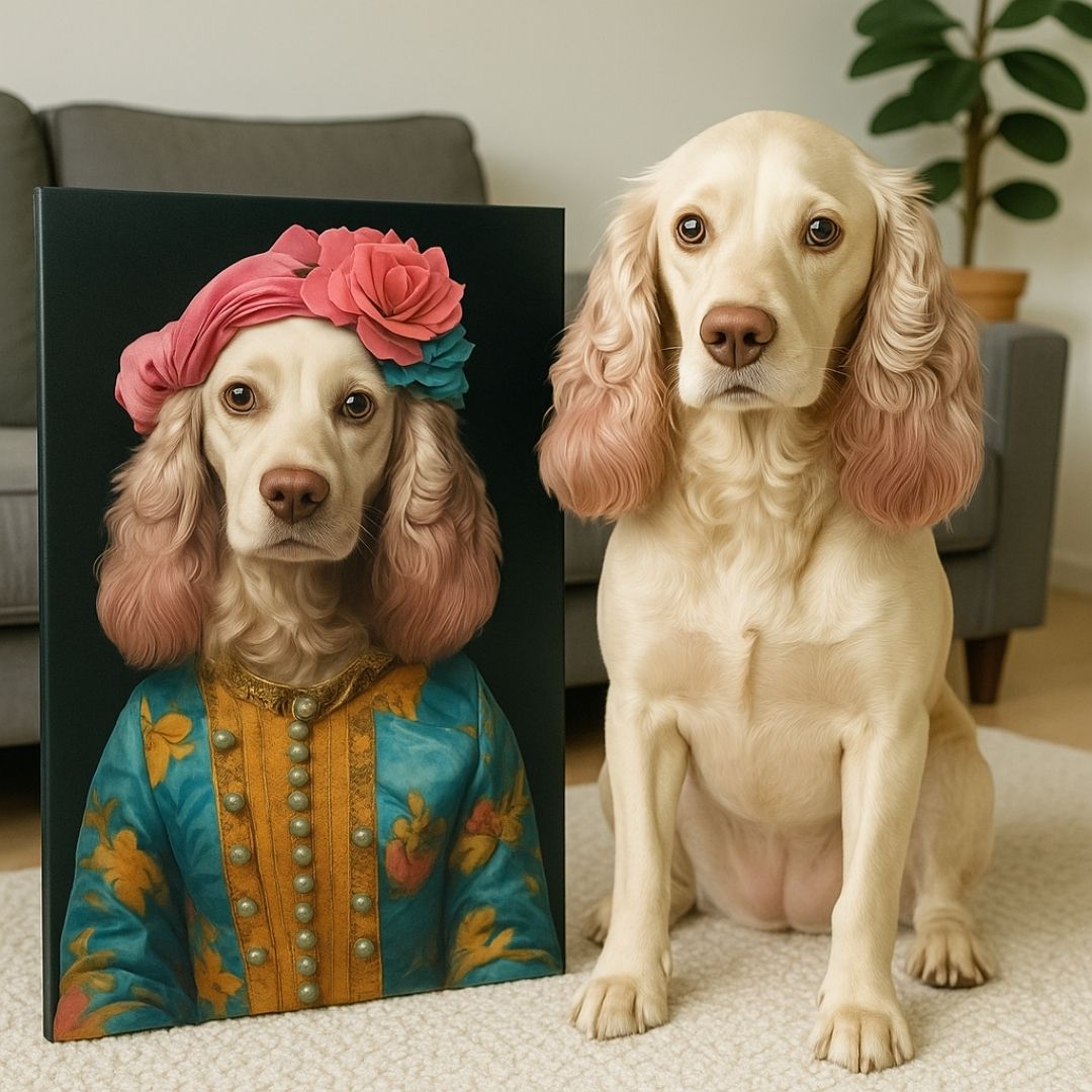 Duchess of Blossoms Portrait