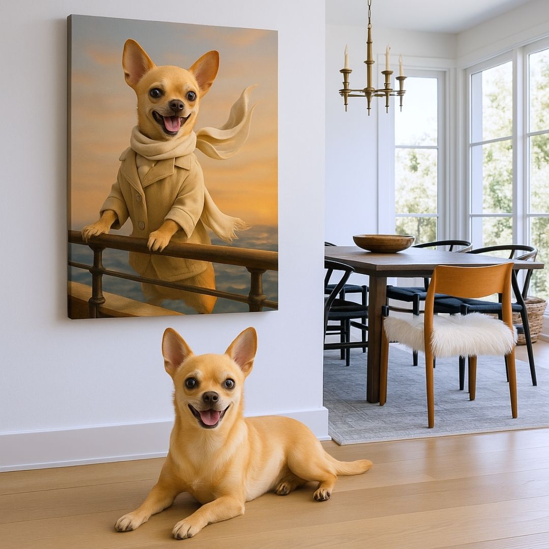 My Pet Will Go On Portrait