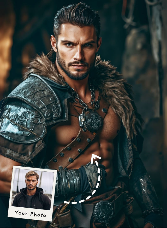 Warrior Man Portrait