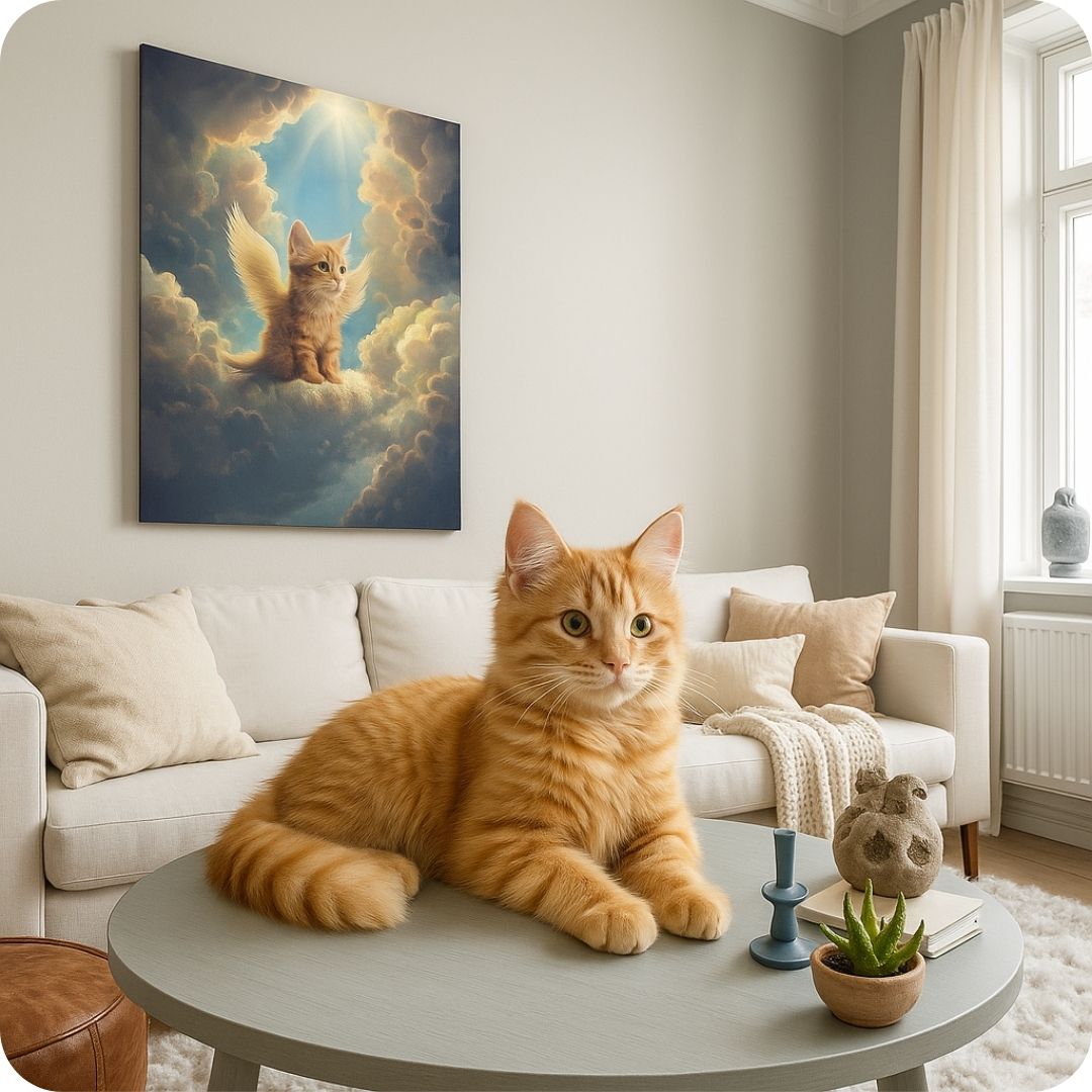 Wings & Whiskers Portrait