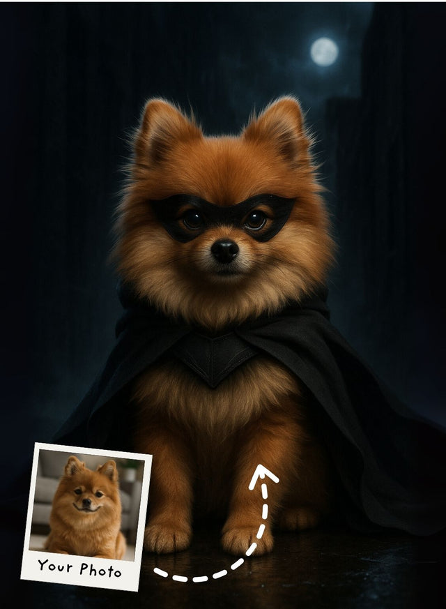 Purrtector of the Night Portrait