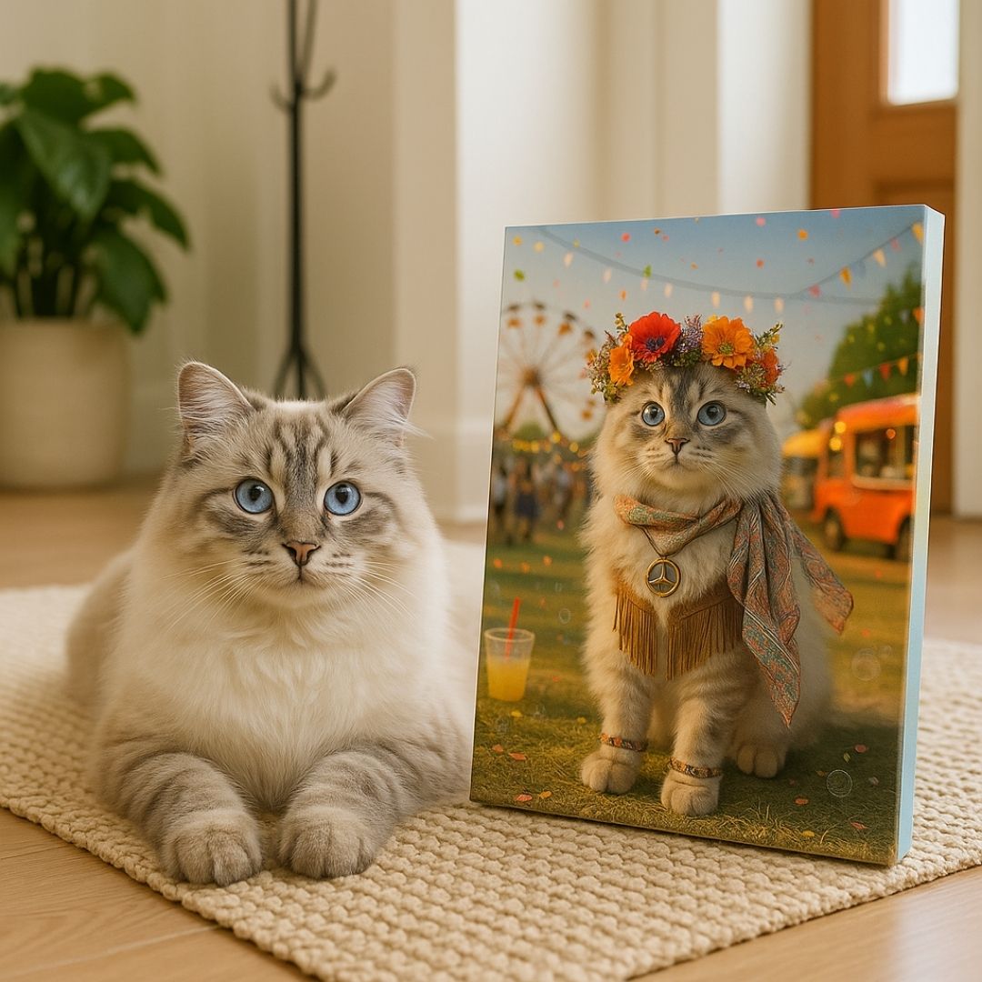 Pawchella Vibes Portrait