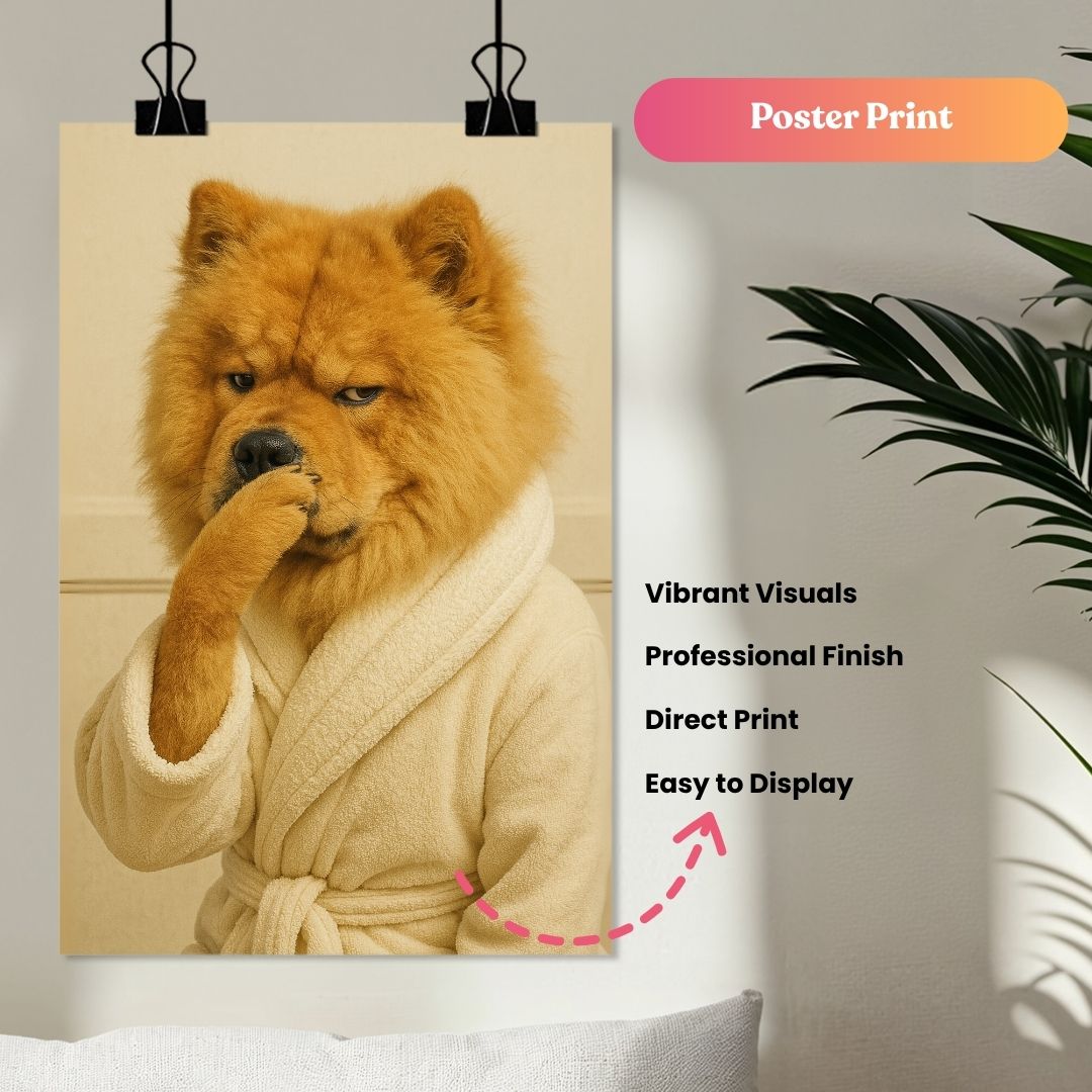 Pawfficially Done Portrait
