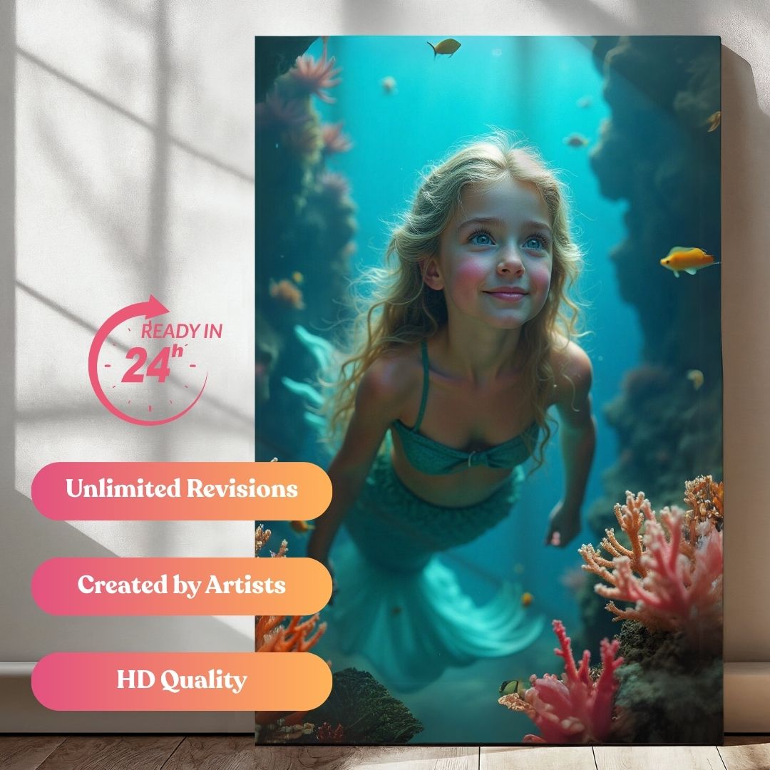 Enchanted Sea Dreamer Portrait
