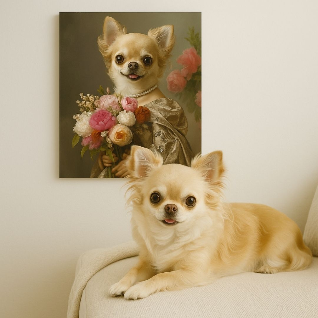 The Blossomed Courtiers Portrait
