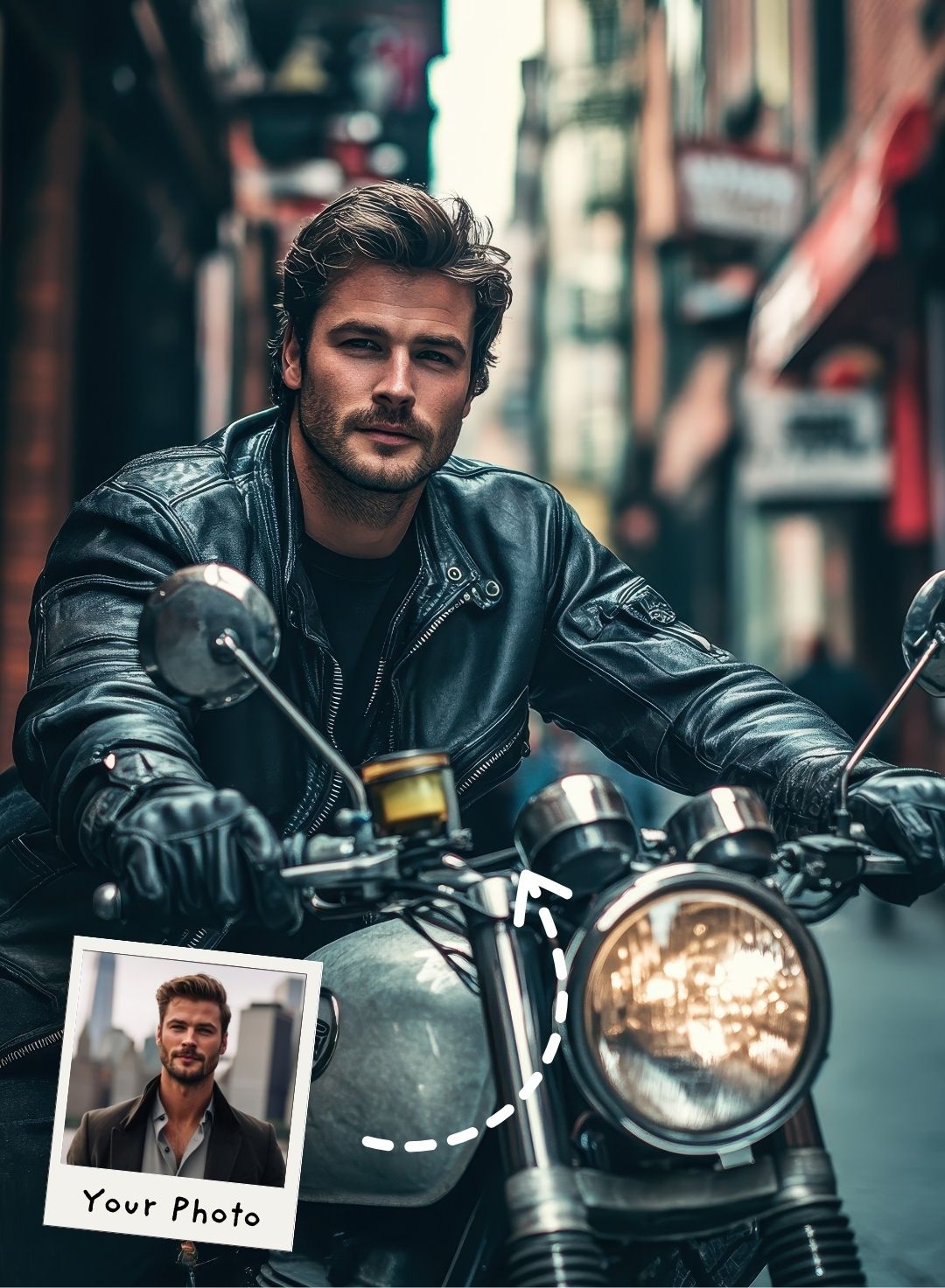 The Rider Man Portrait