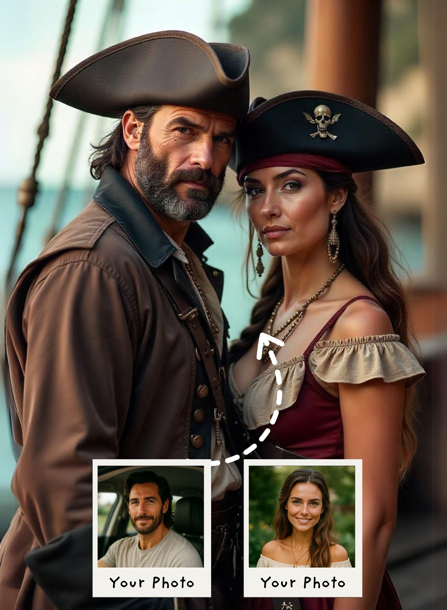 The Pirate Couple Portrait (Copy)