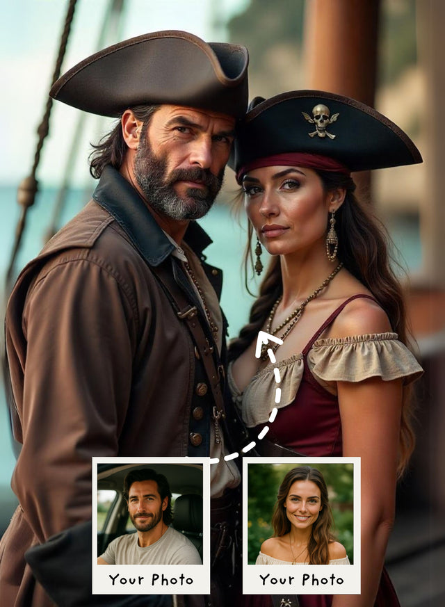 The Pirate Couple Portrait (Copy)