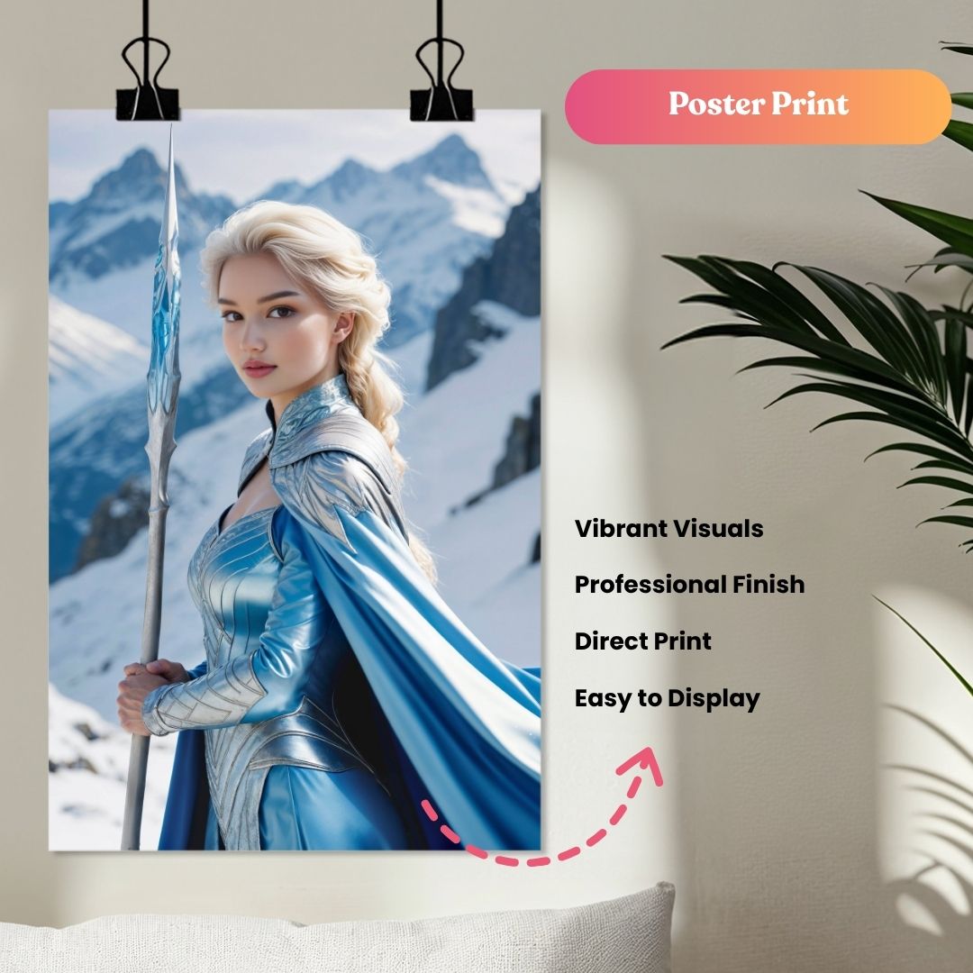 Queen of Ice Portrait