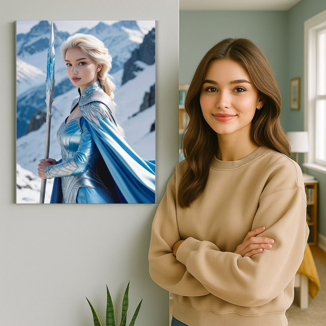 Queen of Ice Portrait