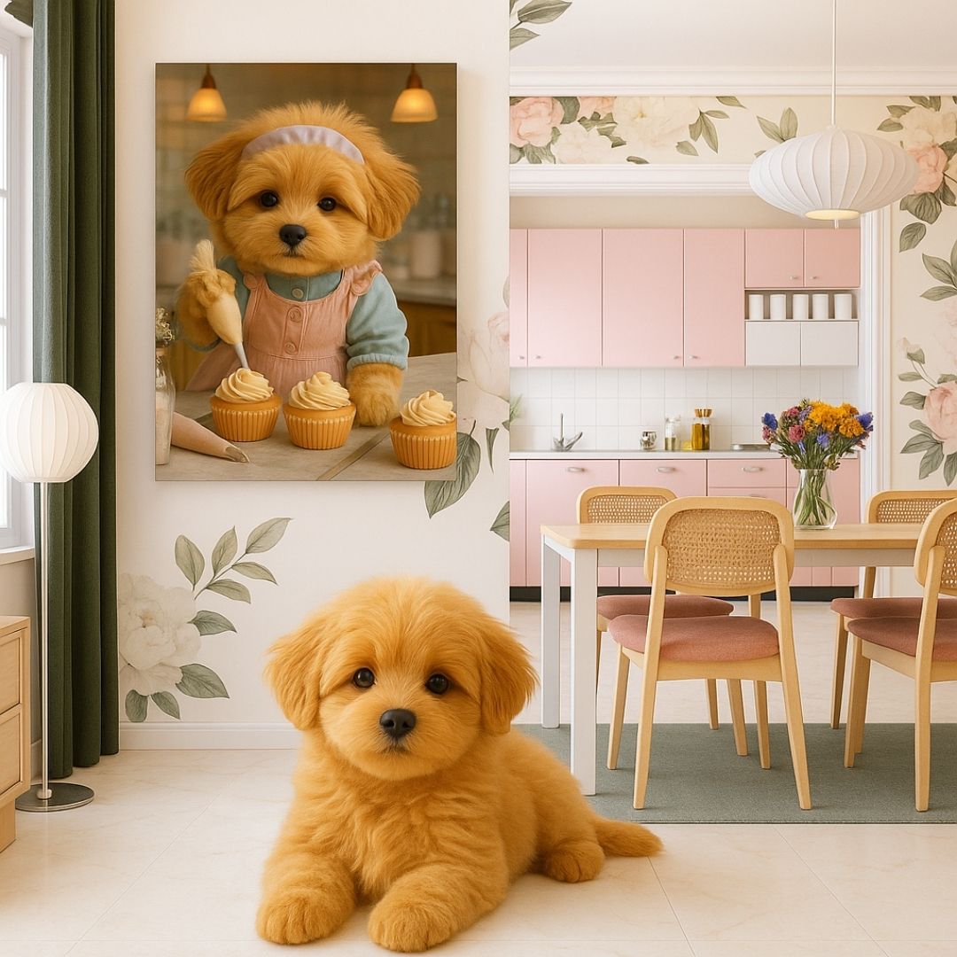 Paws & Pastries Portrait