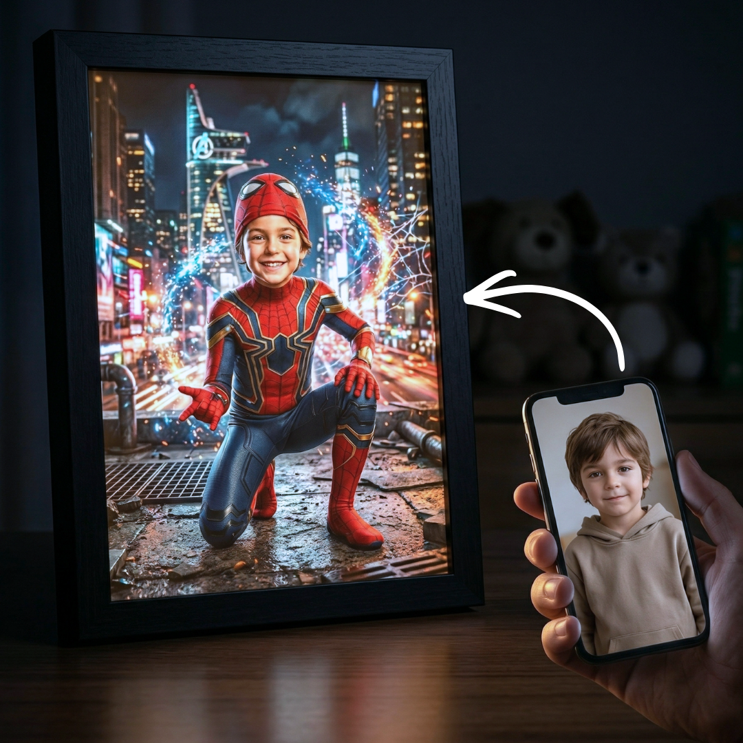 The Web-Slinger’s Hero Portrait