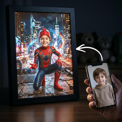 The Web-Slinger’s Hero Portrait