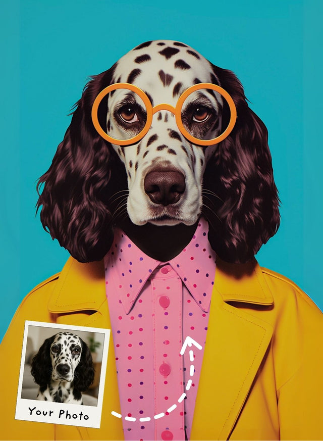 The Dapper Retro Ruff Portrait