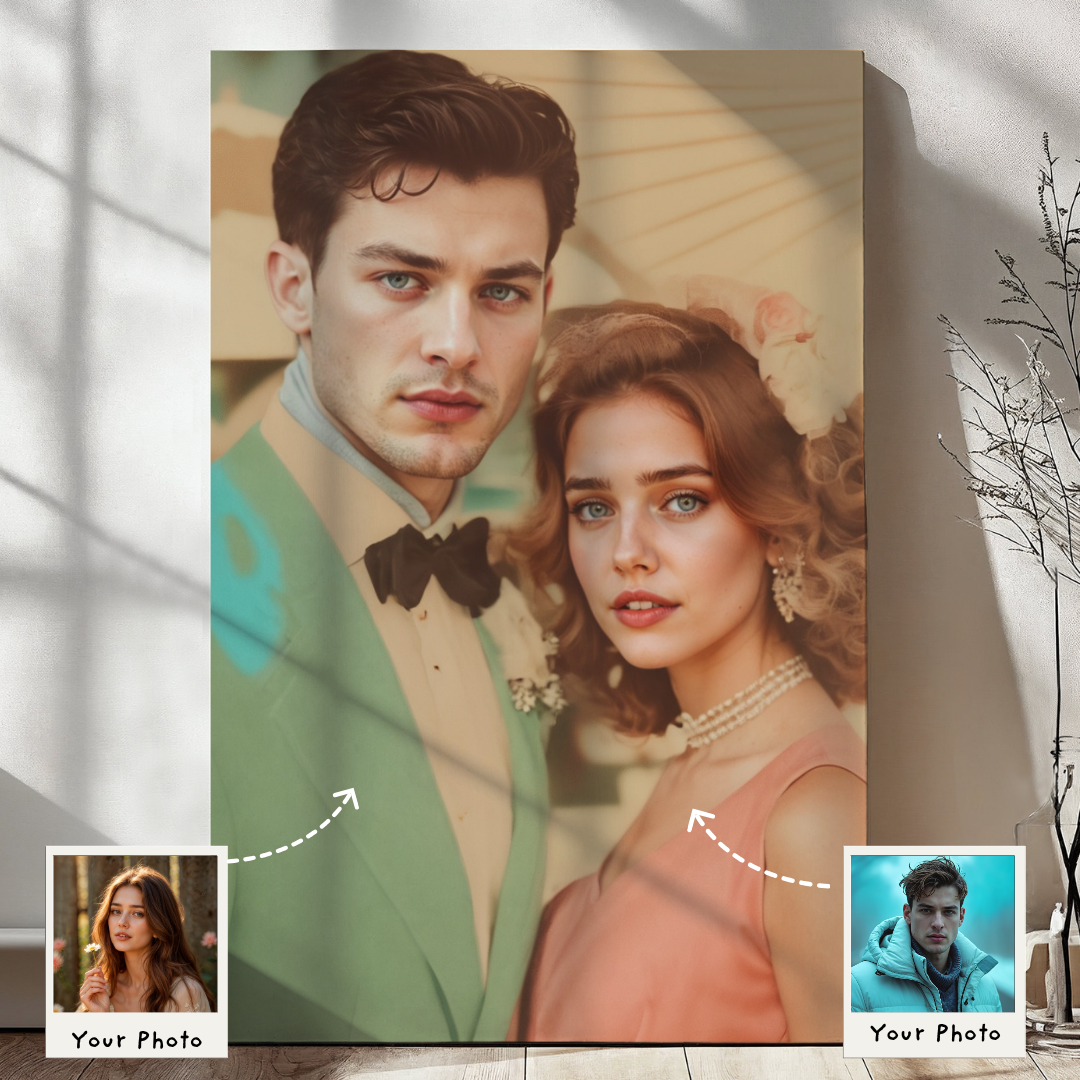Vintage Couple Portrait