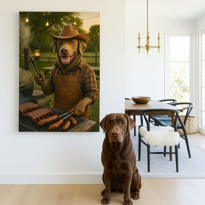 Pawbecue Party Portrait