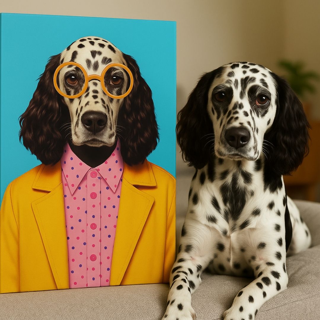 The Dapper Retro Ruff Portrait