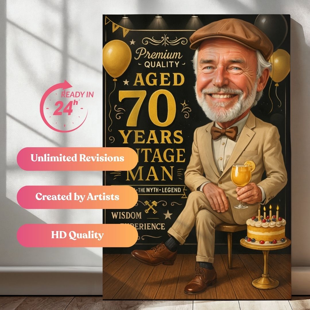 Legendary Birthday Tycoon Portrait