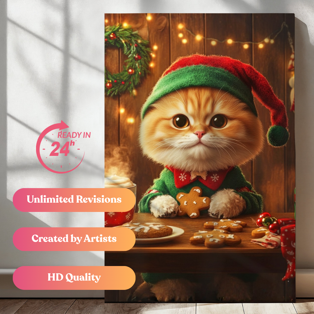 Cookie Master Holiday Portrait