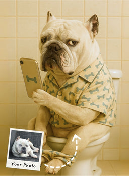 Pawuse for a Scroll Portrait