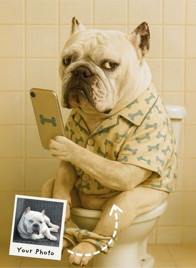Pawuse for a Scroll Portrait