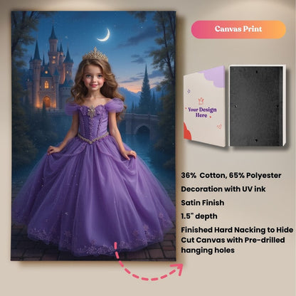 Twilight Lavender Princess Portrait