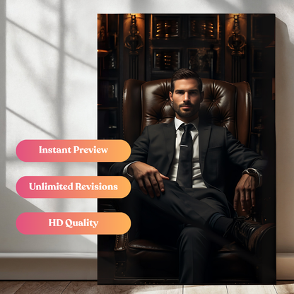 The Gentleman Boss Portrait