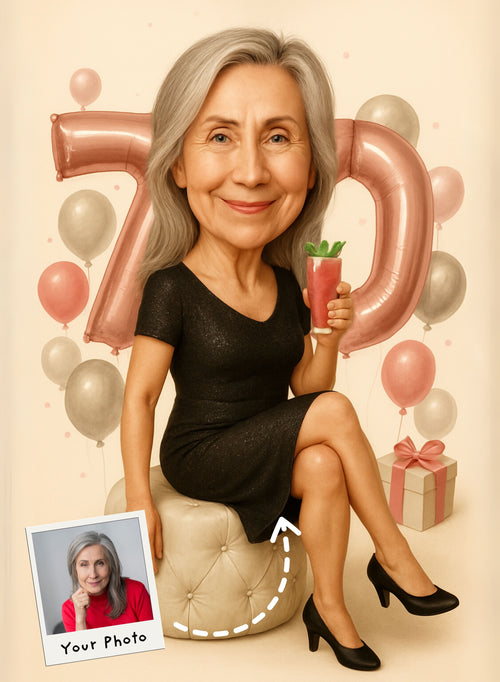 Candy Glow Party Portrait