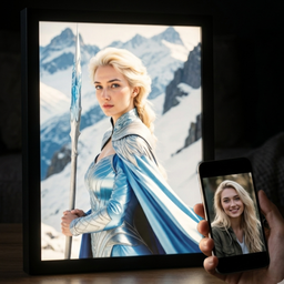 Queen of Ice Portrait