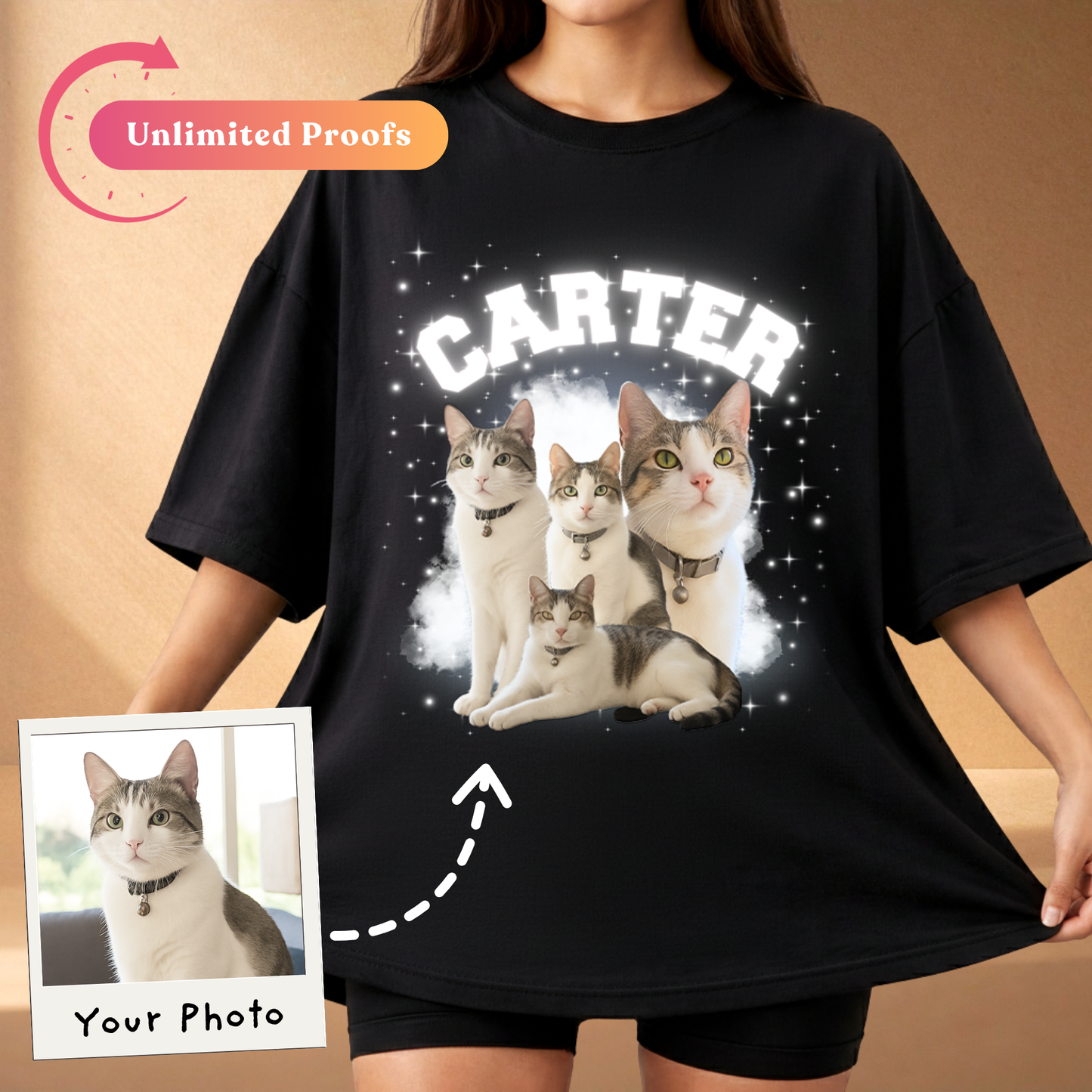 Whispers in White Skies Custom Apparel