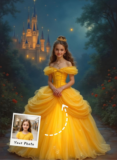Belle of the Golden Night Portrait