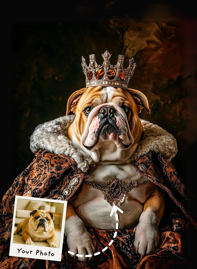 The Furred Velvet Majesty Portrait