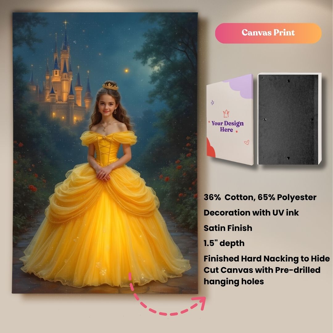Belle of the Golden Night Portrait