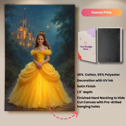 Belle of the Golden Night Portrait
