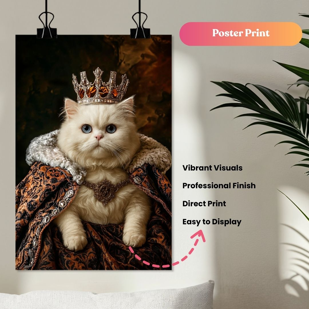 The Furred Velvet Majesty Portrait