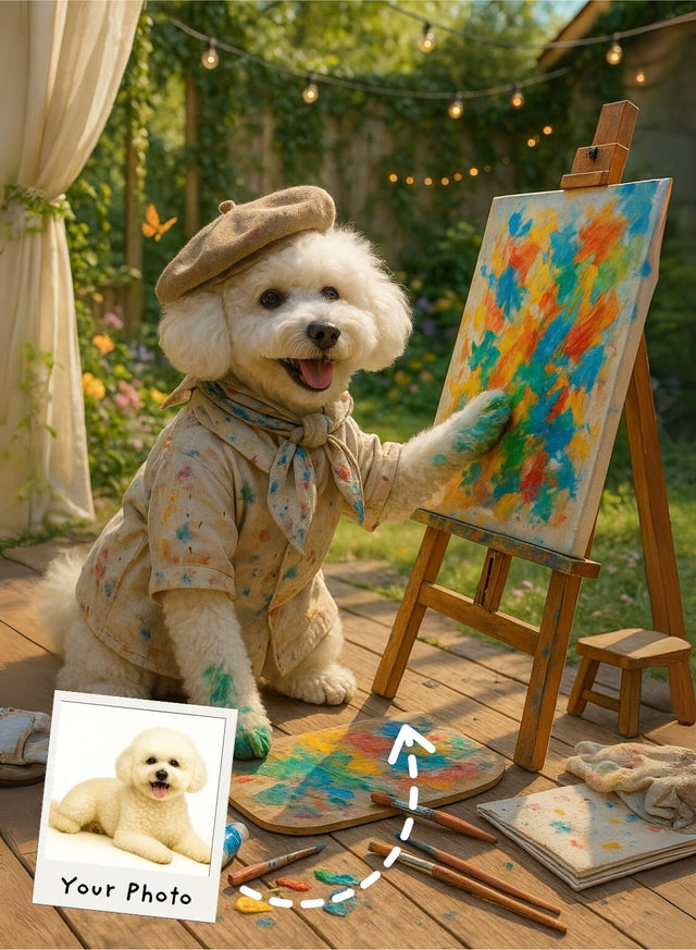 Pawcasso Portrait