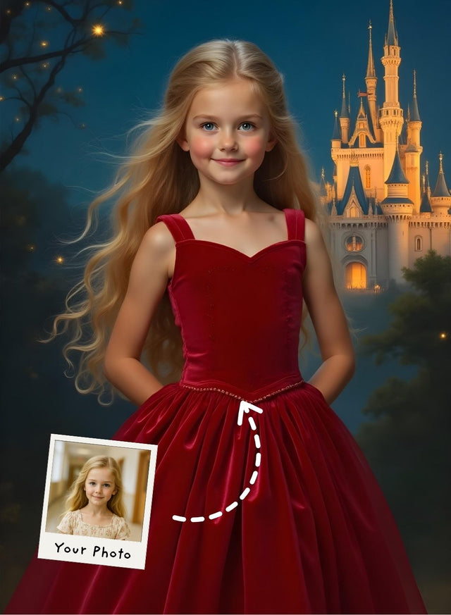 The Scarlet Princess Portrait