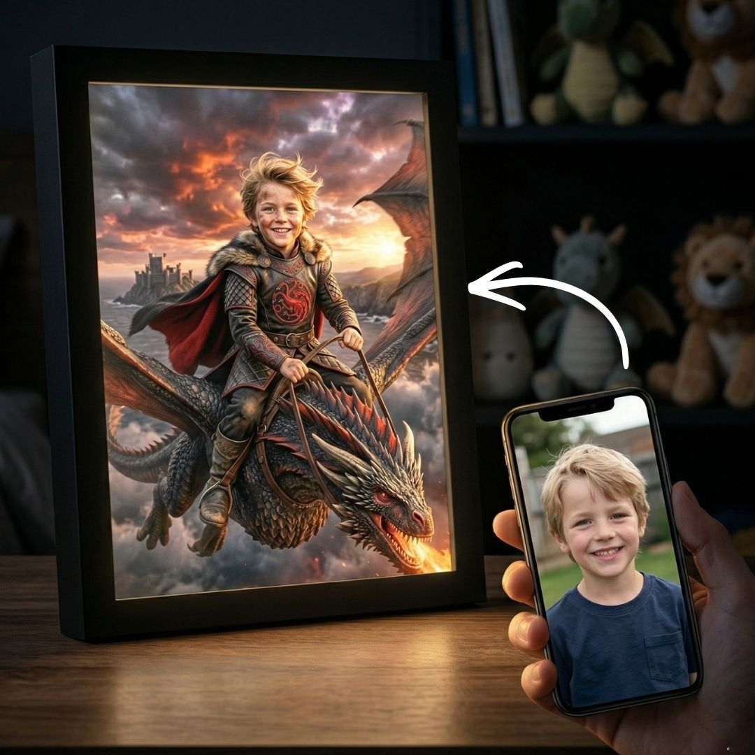The Dragon Rider Warrior Portrait
