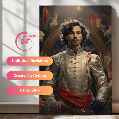 The Ruby Silver King Portrait