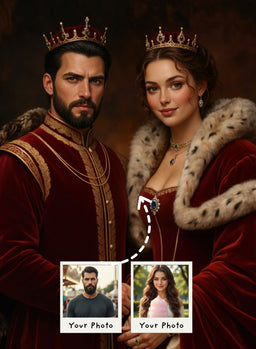 The Elite Royal Couple Portrait