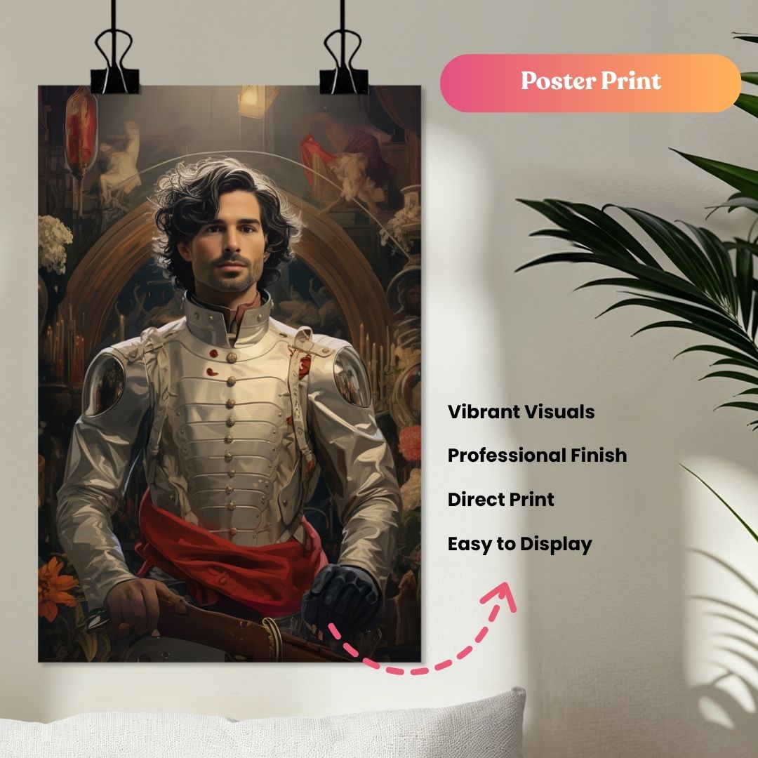 The Ruby Silver King Portrait