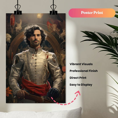 The Ruby Silver King Portrait