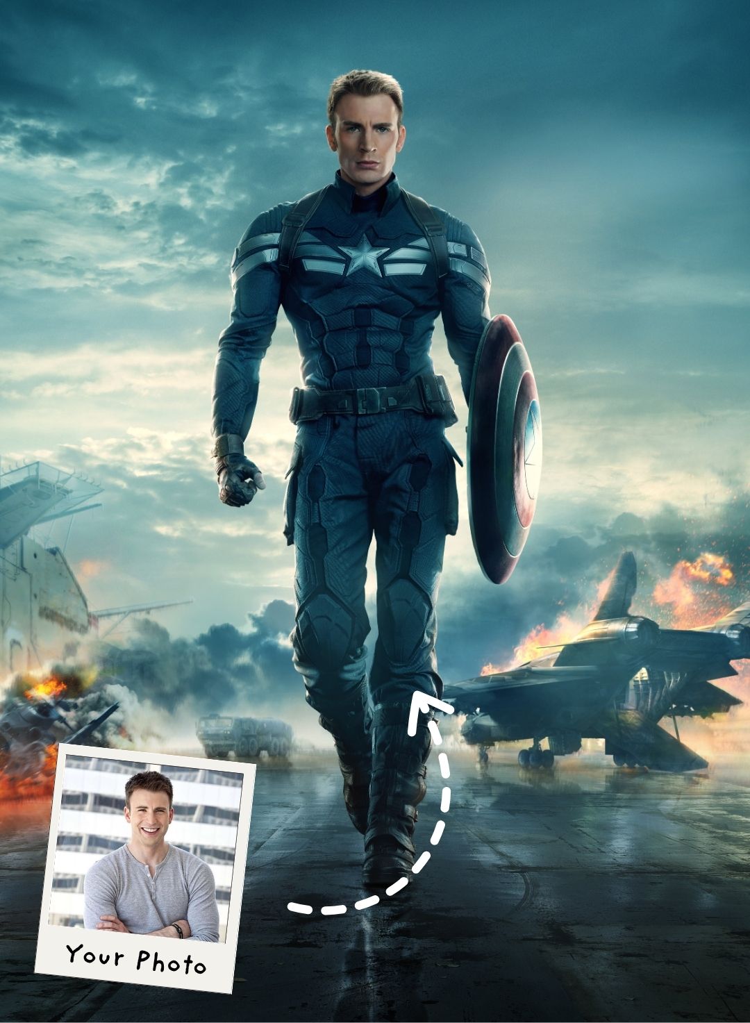 Captain America Portrait