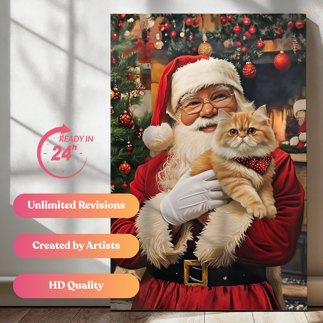 Paws & Claus Portrait