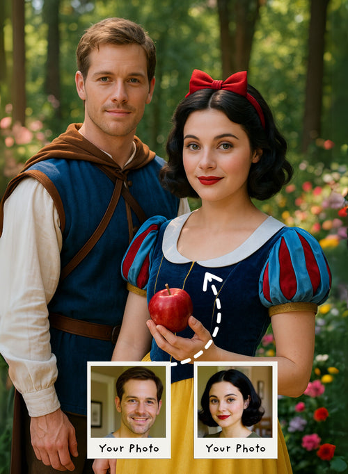 Apple of My Heart Couple Portrait
