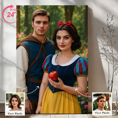 Apple of My Heart Couple Portrait