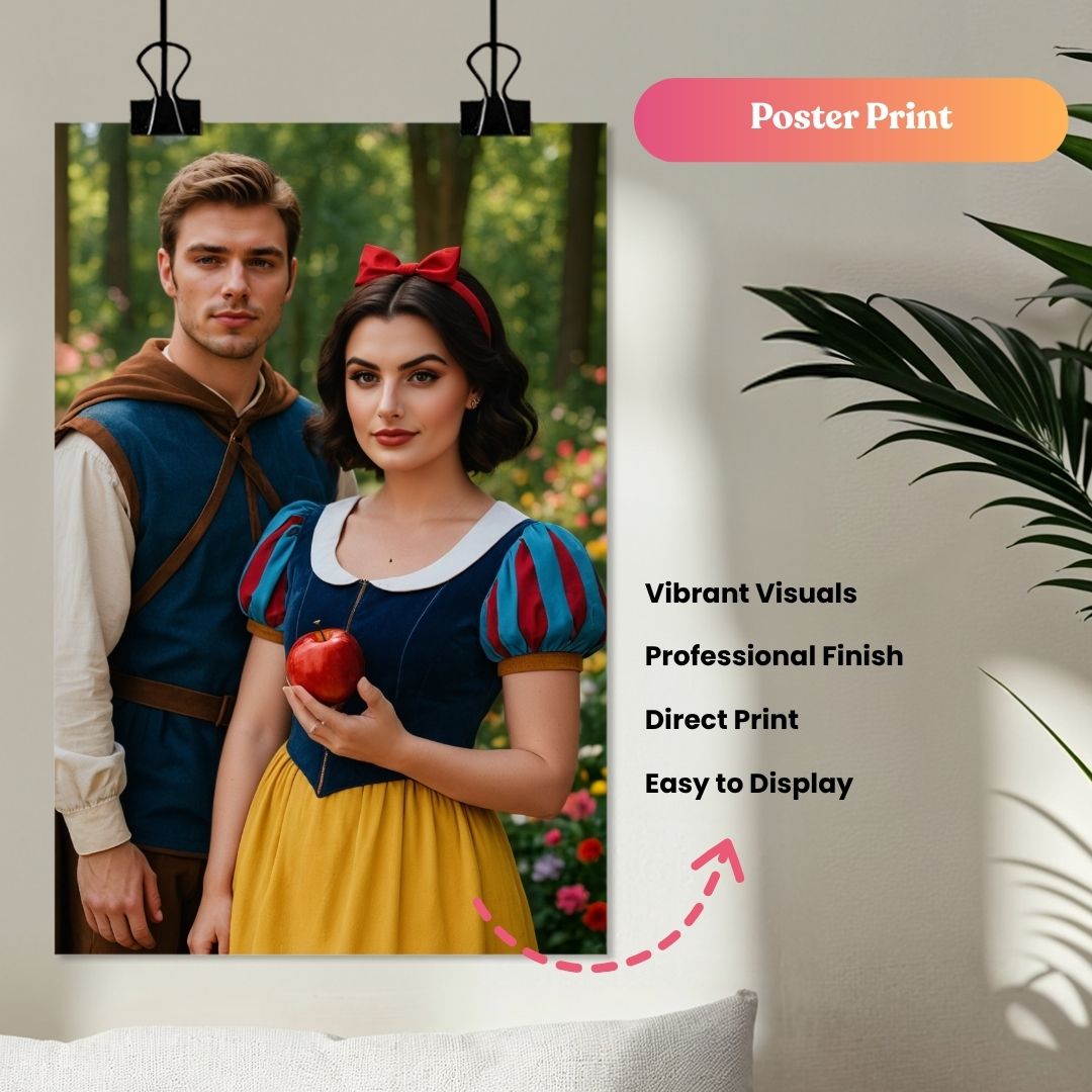 Apple of My Heart Couple Portrait